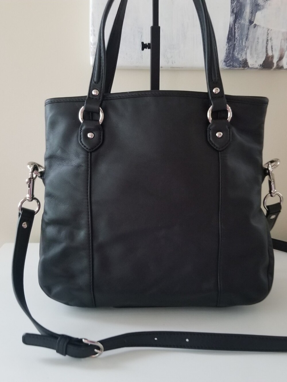 Coach Daisy Mia Leather Satchel Crossbody Bag - Picture 3 of 11